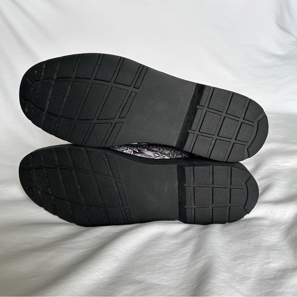 ELECTRO THREADS Floral Mandala Combat Boots Unisex Mens 11 M Women’s 12.5 EUC+ - Picture 12 of 12